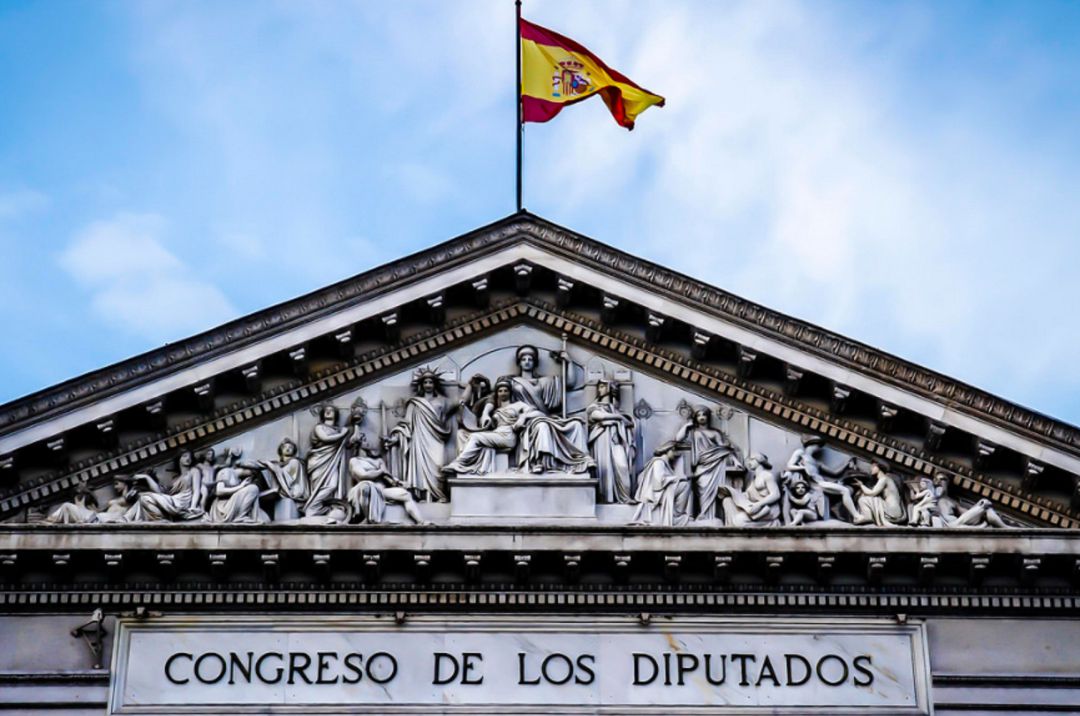 Fachada del Congreso de los Diputados. Fachada del Congreso de los Diputados.
