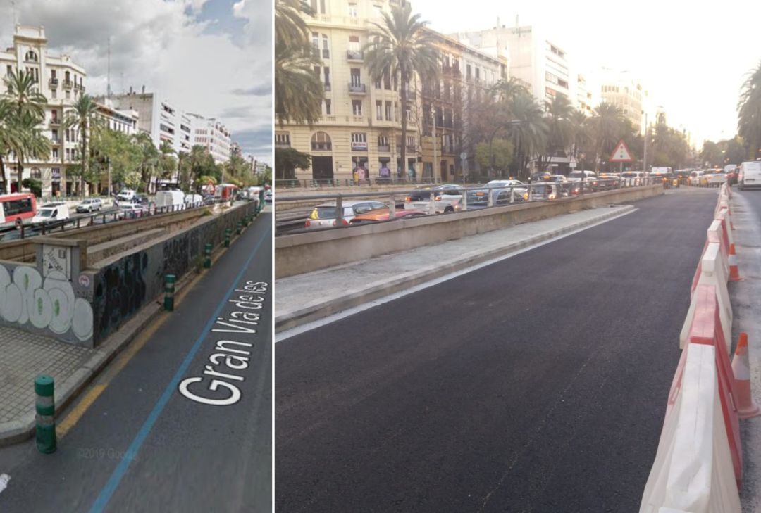 Actuación en la antigua rampa en desuso de la estación de Alacant de la futura L10 de Metrovalencia Actuación en la antigua rampa en desuso de la estación de Alacant de la futura L10 de Metrovalencia