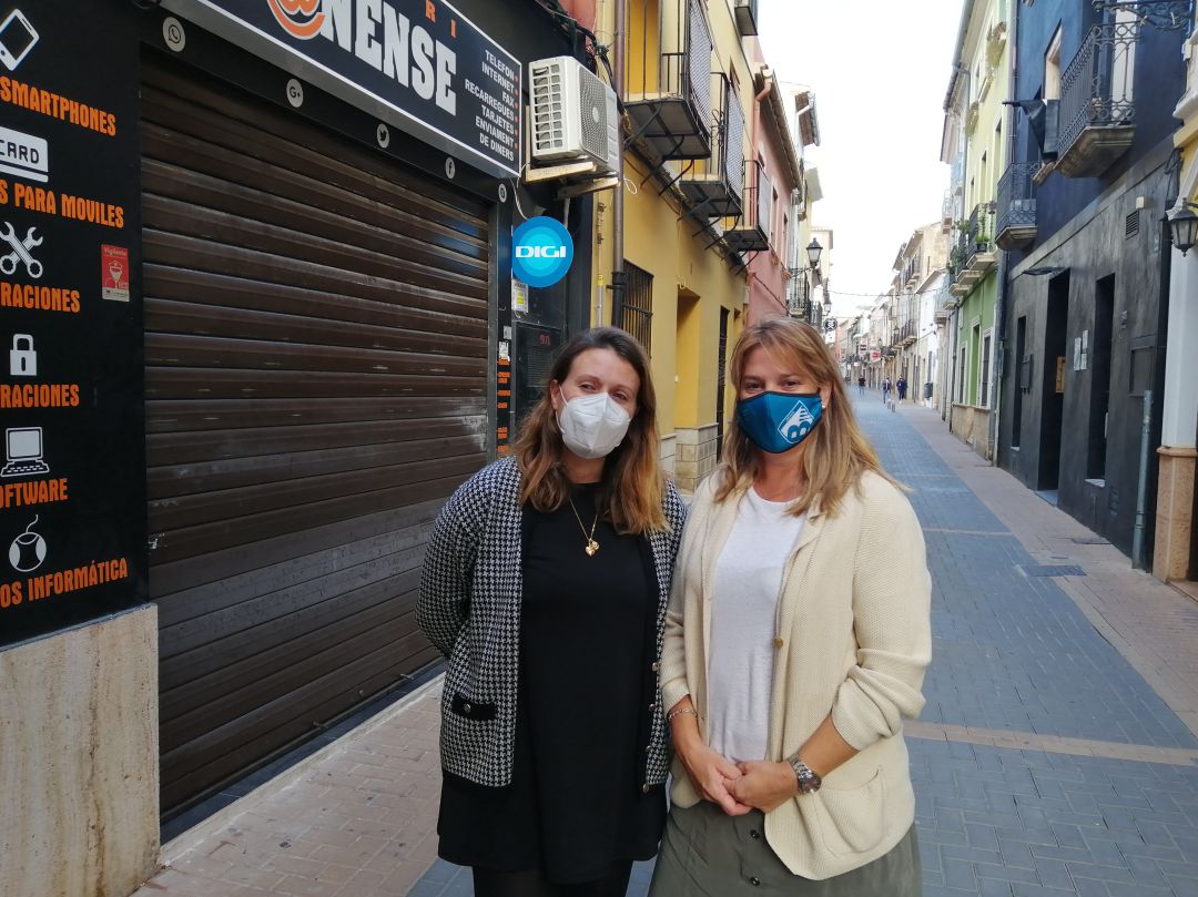 Las concejalas de Cs Dénia: Susana Mut y Fani Schwamb. Las concejalas de Cs Dénia: Susana Mut y Fani Schwamb.