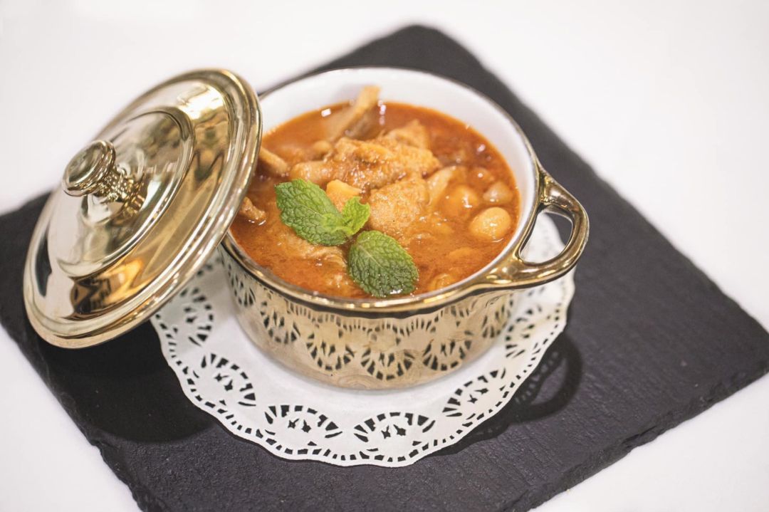 Cazuela con callos melosos Cazuela con callos melosos