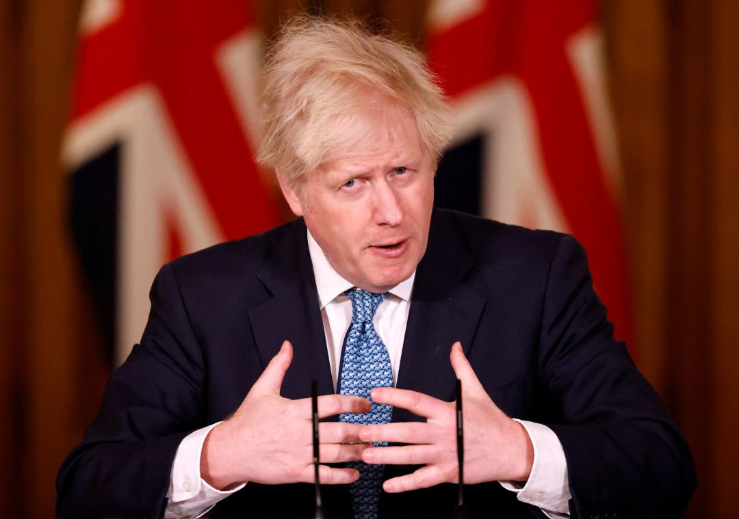 El primer ministro británico Boris Johnson. El primer ministro británico Boris Johnson.