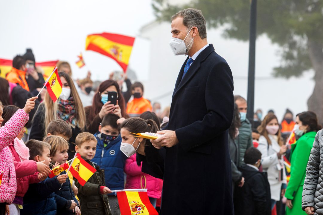 Felipe VI en un acto de Cáritas el pasado día 18 de diciembre. Felipe VI en un acto de Cáritas el pasado día 18 de diciembre.