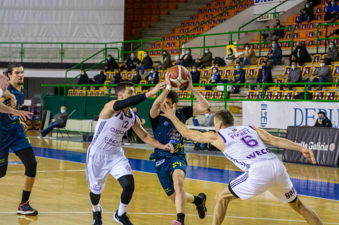 El COB cae en el Pazo en el último partido del 2020 El COB cae en el Pazo en el último partido del 2020