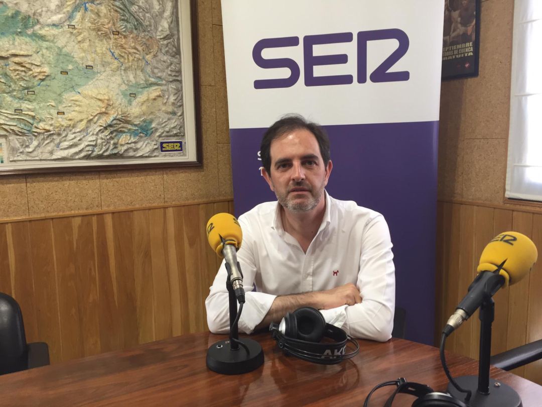 Ce´sar Sánchez durante una entrevista Ce´sar Sánchez durante una entrevista