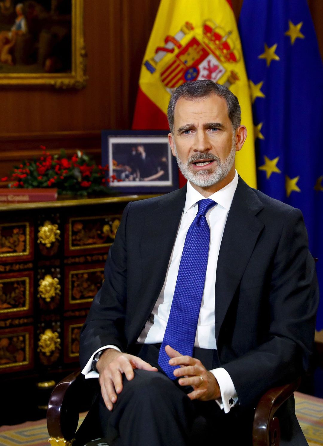 Foto de archivo de Felipe VI. Foto de archivo de Felipe VI.