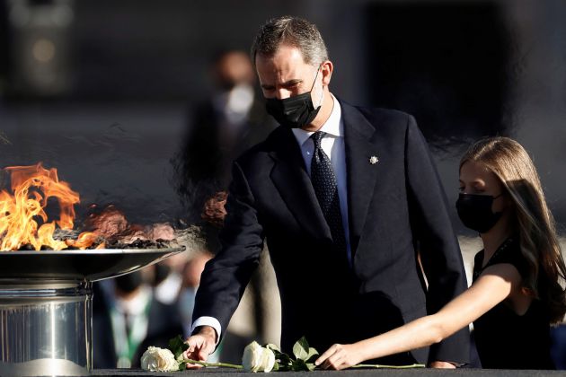 La fotografía elegida por Felipe VI para acompañarle en el mensaje de Navidad 2020 La fotografía elegida por Felipe VI para acompañarle en el mensaje de Navidad 2020