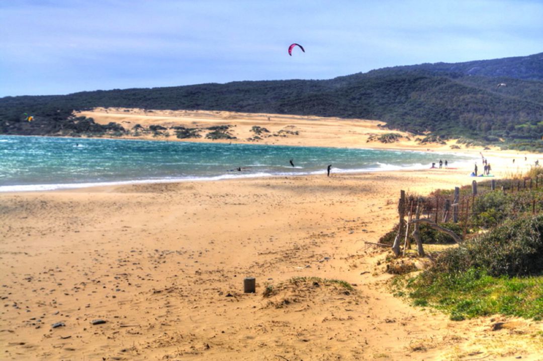 Playa de Valdevaqueros. Playa de Valdevaqueros.