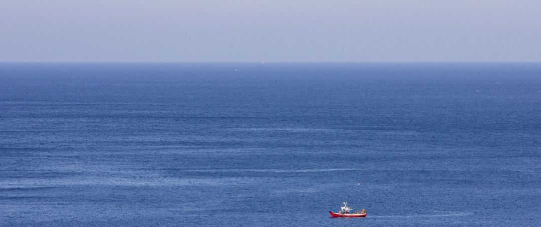 Barco de pesca en Carnota Barco de pesca en Carnota