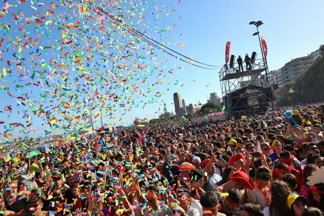 Uno de los escenarios del carnaval. Uno de los escenarios del carnaval.