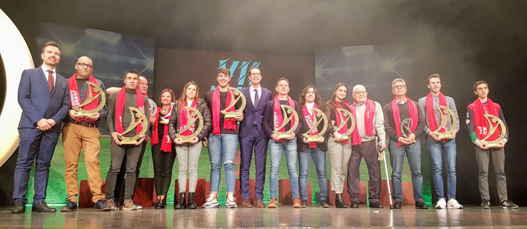 Ganadores de la pasada edición de la Noche del Deporte Eldense Ganadores de la pasada edición de la Noche del Deporte Eldense