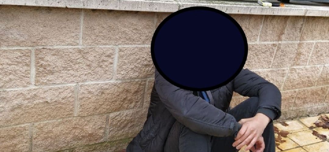 Los agentes trasladaron al sospechoso al cuartel de la Guardia Civil Los agentes trasladaron al sospechoso al cuartel de la Guardia Civil