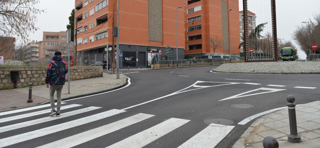 El firme se había deteriorado debido al elevado tráfico que se da en este punto El firme se había deteriorado debido al elevado tráfico que se da en este punto