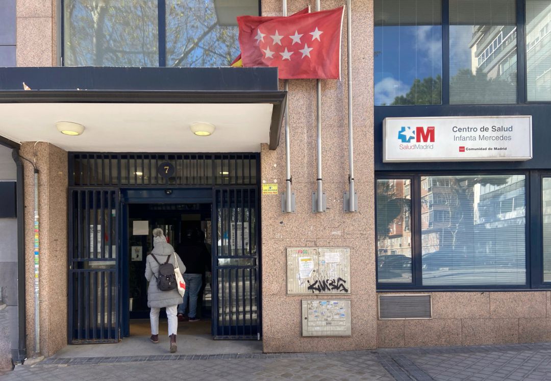 El centro de salud Infanta Mercedes, en la Zona Básica de Salud de General Moscardó, en Tetuán, en Madrid (España), a 28 de diciembre de 2020. El centro de salud Infanta Mercedes, en la Zona Básica de Salud de General Moscardó, en Tetuán, en Madrid (España), a 28 de diciembre de 2020.