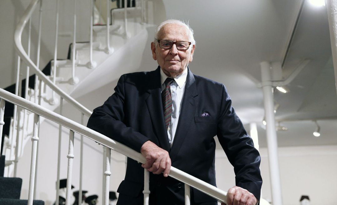 Pierre Cardin en una fotografía de archivo. Pierre Cardin en una fotografía de archivo.