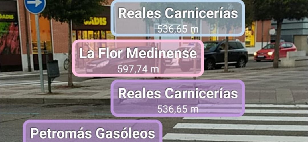 Ejemplo de la información que MedinaShopping nos ofrece a través de una aplicación móvil Ejemplo de la información que MedinaShopping nos ofrece a través de una aplicación móvil