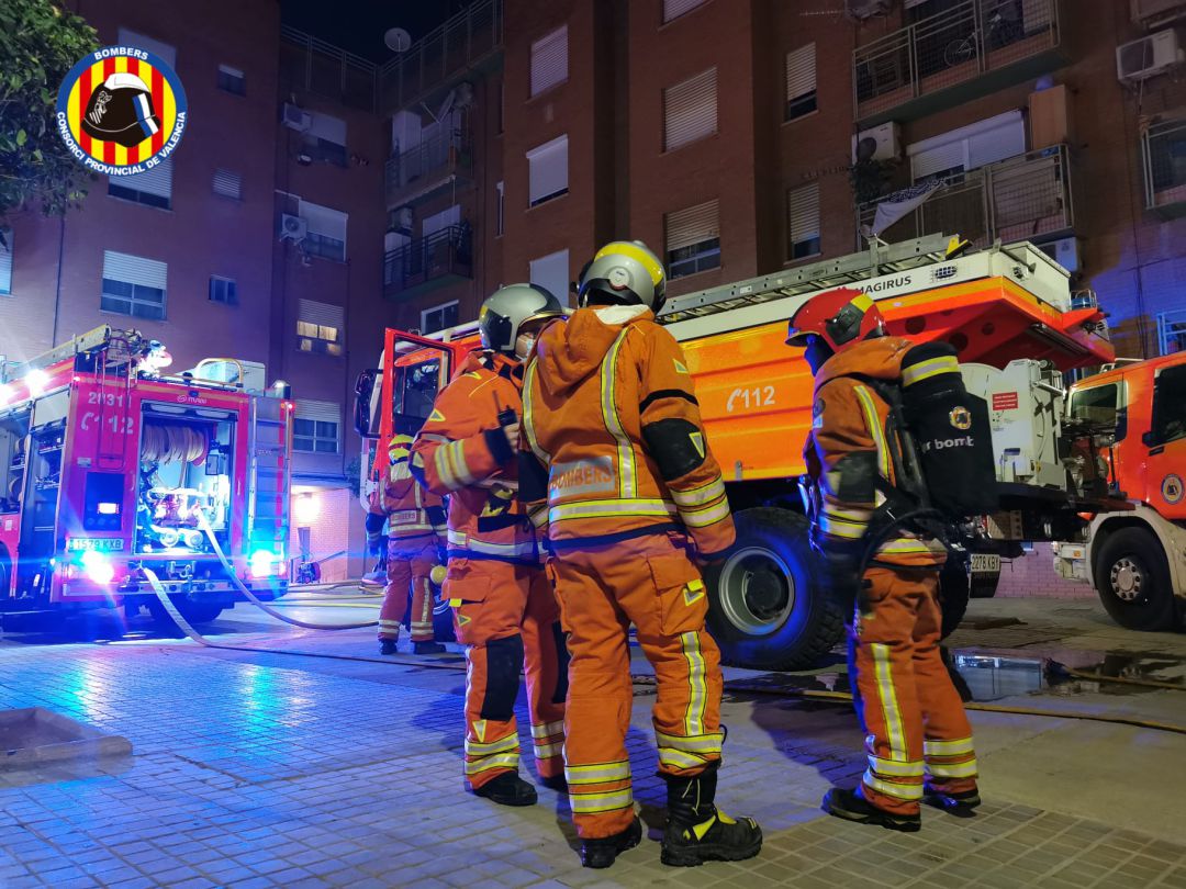 Incendio en una vivienda de Paiporta Incendio en una vivienda de Paiporta