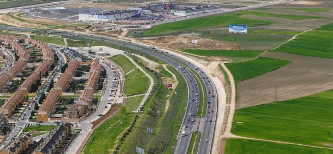 El nuevo desarrollo industrial está pegado a la A-42 El nuevo desarrollo industrial está pegado a la A-42