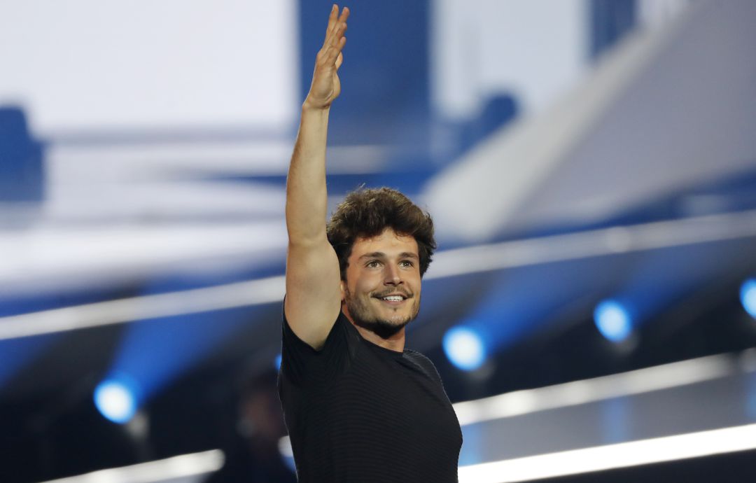 Miki Núñez durante su actuación en Eurovisión 2019. Miki Núñez durante su actuación en Eurovisión 2019.