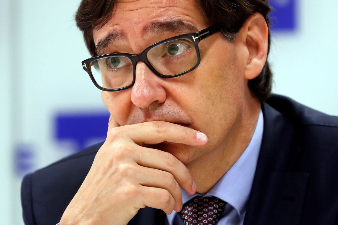 El ministro de Sanidad, el socialista Salvador Illa, en una foto de archivo El ministro de Sanidad, el socialista Salvador Illa, en una foto de archivo