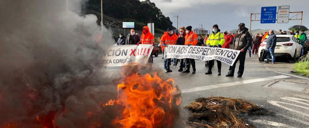 Nueva jornada de movilizaciones de trabajadores de Alu Ibérica en A Coruña
Nueva jornada de movilizaciones de trabajadores de Alu Ibérica en A Coruña
