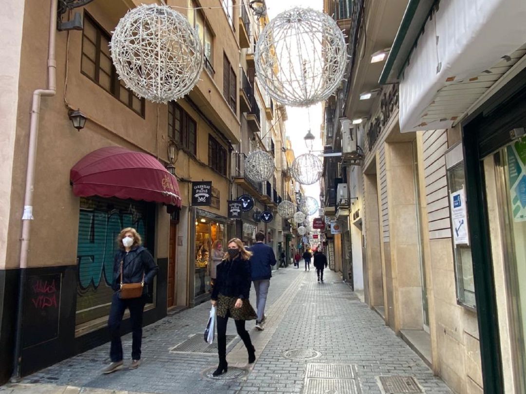 Comercios del centro de Palma. Comercios del centro de Palma.