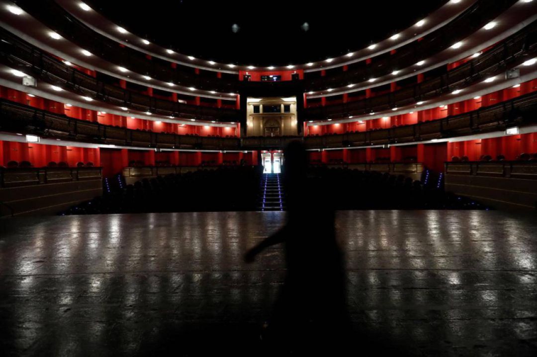 Imagen del Teatro Real vacío Imagen del Teatro Real vacío