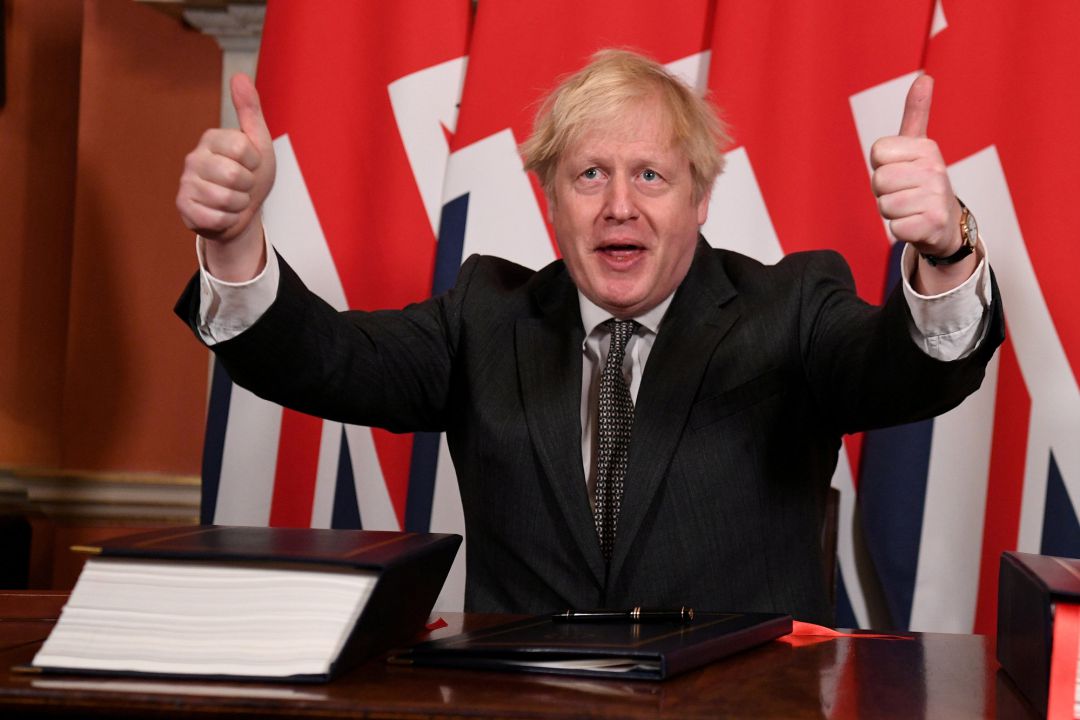 Imagen de archivo de Boris Johnson Imagen de archivo de Boris Johnson