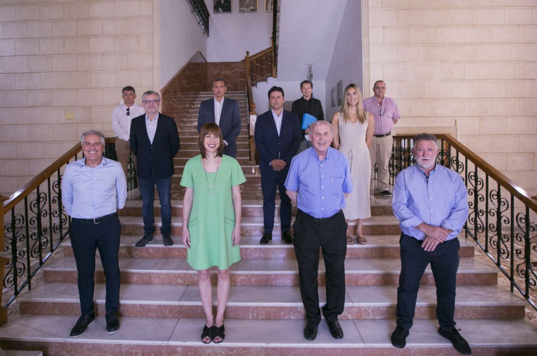 Recepción del Ayuntamiento de Gandia tras la fusión Recepción del Ayuntamiento de Gandia tras la fusión