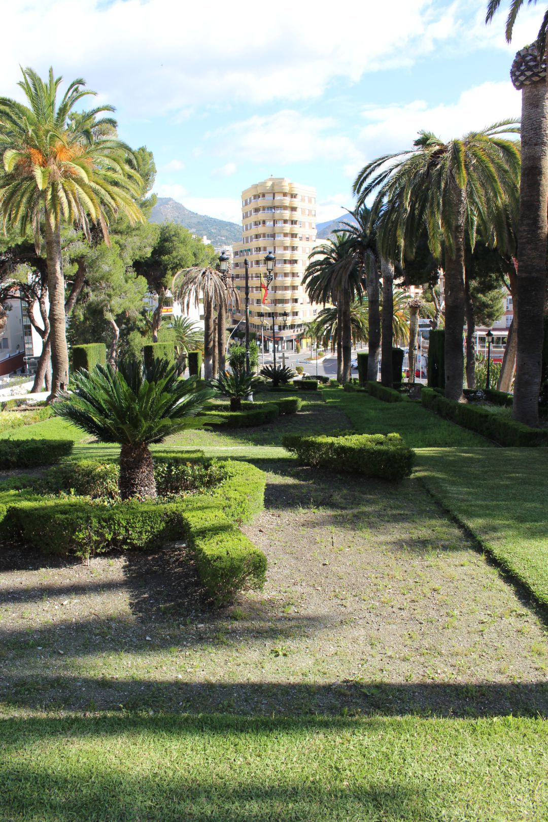 Imagen de los jardines del Santuario de Nuestra Señora Virgen de la Cabeza Imagen de los jardines del Santuario de Nuestra Señora Virgen de la Cabeza