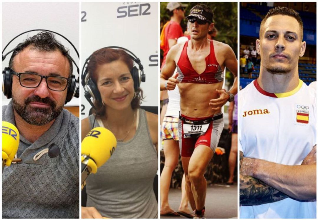 De izquierda a derecha: Dani Albero, Natacha López, Antonio "Puchi" Adell (Facebook) y Néstor Abad De izquierda a derecha: Dani Albero, Natacha López, Antonio "Puchi" Adell (Facebook) y Néstor Abad