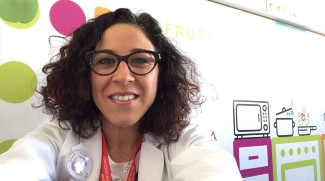 Rebeca Pastor desarrolla su trabajo como dietista en el Hospital de Molina de Segura y es la responsable del proyecto My Personal Food Rebeca Pastor desarrolla su trabajo como dietista en el Hospital de Molina de Segura y es la responsable del proyecto My Personal Food