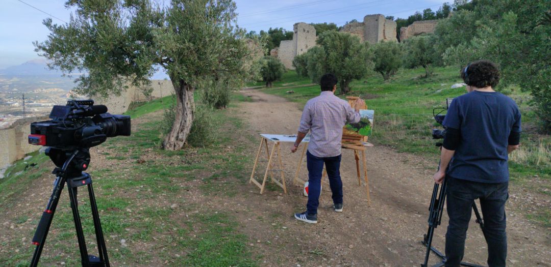 Curso de Pintura dentro de la Fiesta Virtual del Primer Aceite de Jaén. Curso de Pintura dentro de la Fiesta Virtual del Primer Aceite de Jaén.