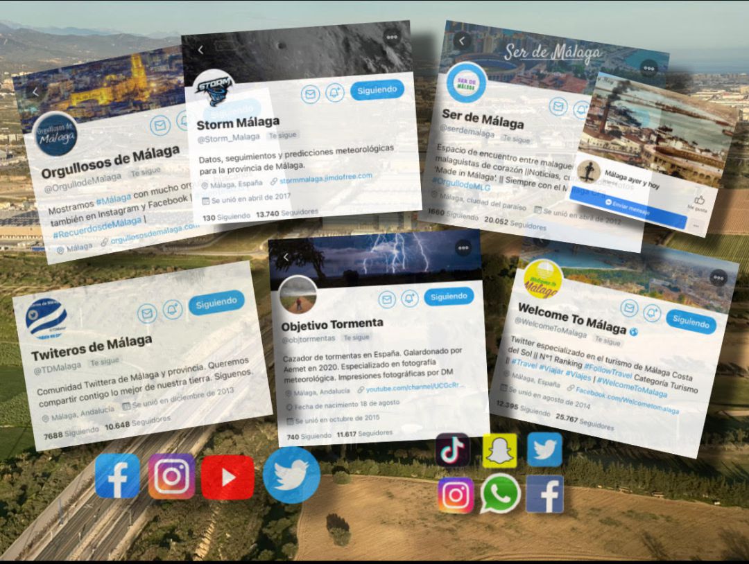 Las cuentas malagueñas que mejor 'venden' la provincia Las cuentas malagueñas que mejor 'venden' la provincia