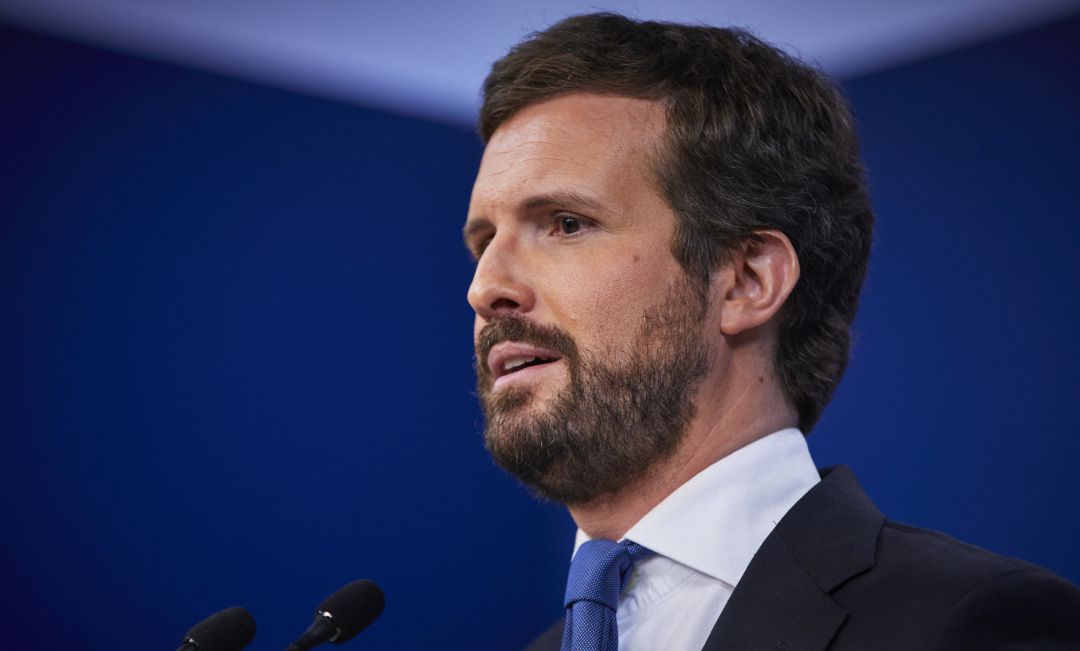 El presidente del Partido Popular (PP) Pablo Casado. El presidente del Partido Popular (PP) Pablo Casado.