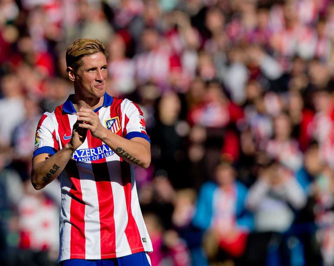 Fernando Torres, el día de su presentación en su regreso al Vicente Calderón como jugador del Atlético de Madrid. Fernando Torres, el día de su presentación en su regreso al Vicente Calderón como jugador del Atlético de Madrid.