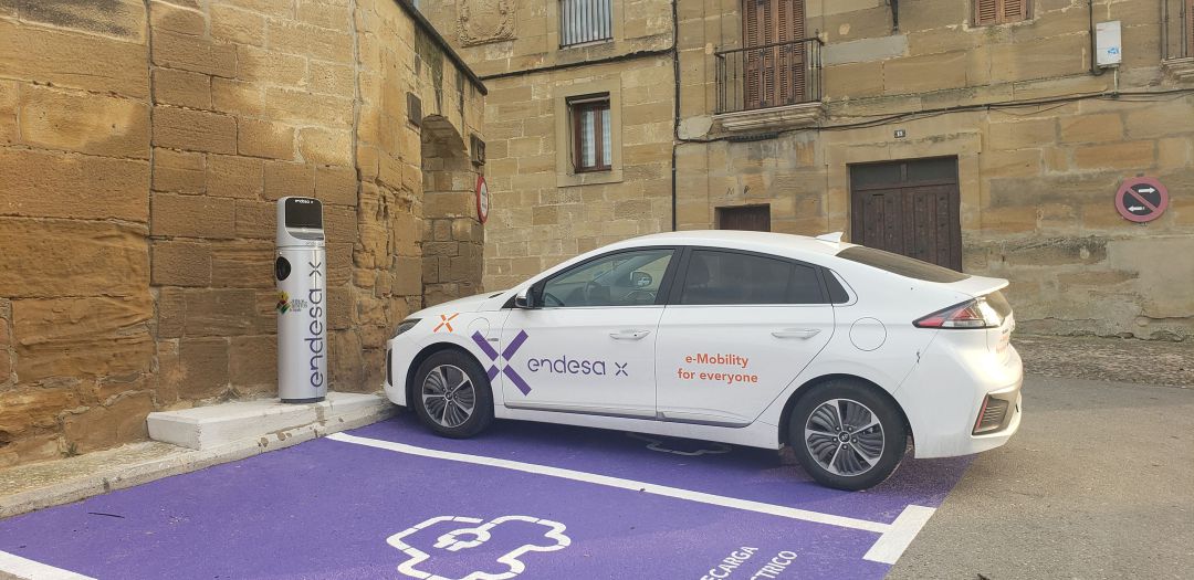 Punto de recarga de vehículos eléctricos Punto de recarga de vehículos eléctricos