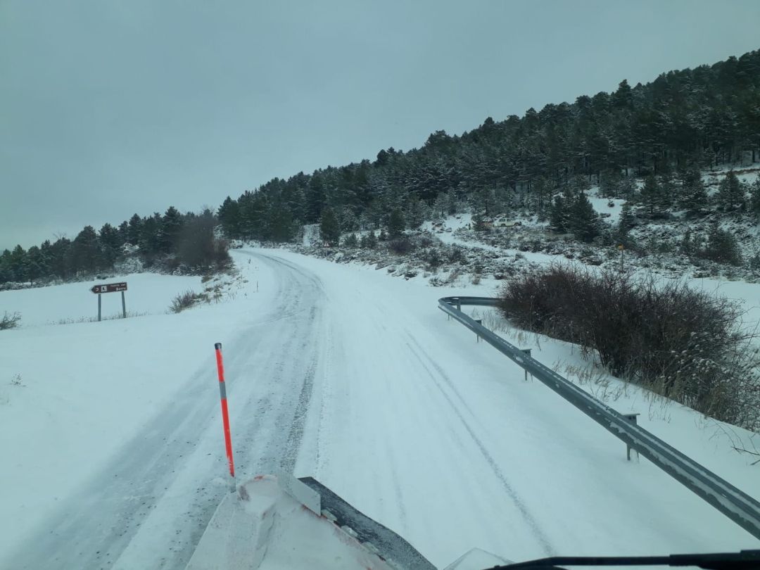 La Diputación de Teruel despliega el operativo de vialidad invernal ante la alerta por nevadas La Diputación de Teruel despliega el operativo de vialidad invernal ante la alerta por nevadas
