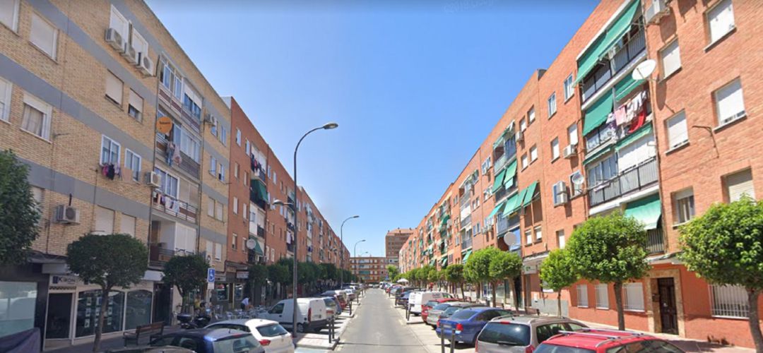 El suceso ocurría en la calle Galicia de Getafe El suceso ocurría en la calle Galicia de Getafe