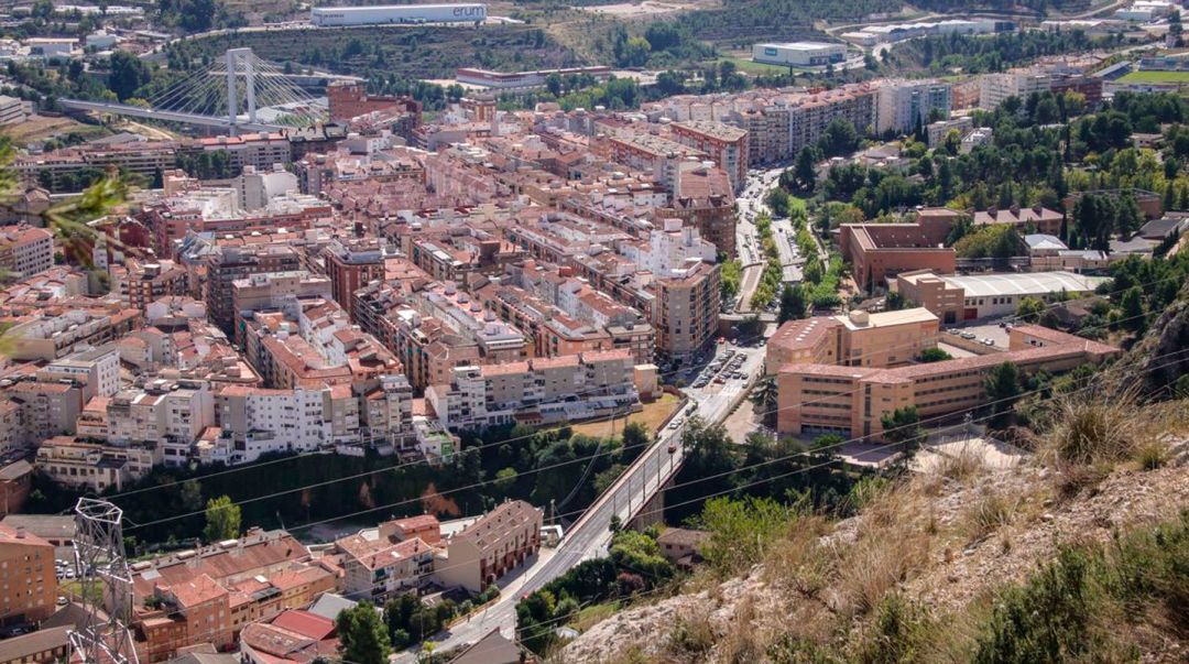 Vista aérea de la ciudad Vista aérea de la ciudad