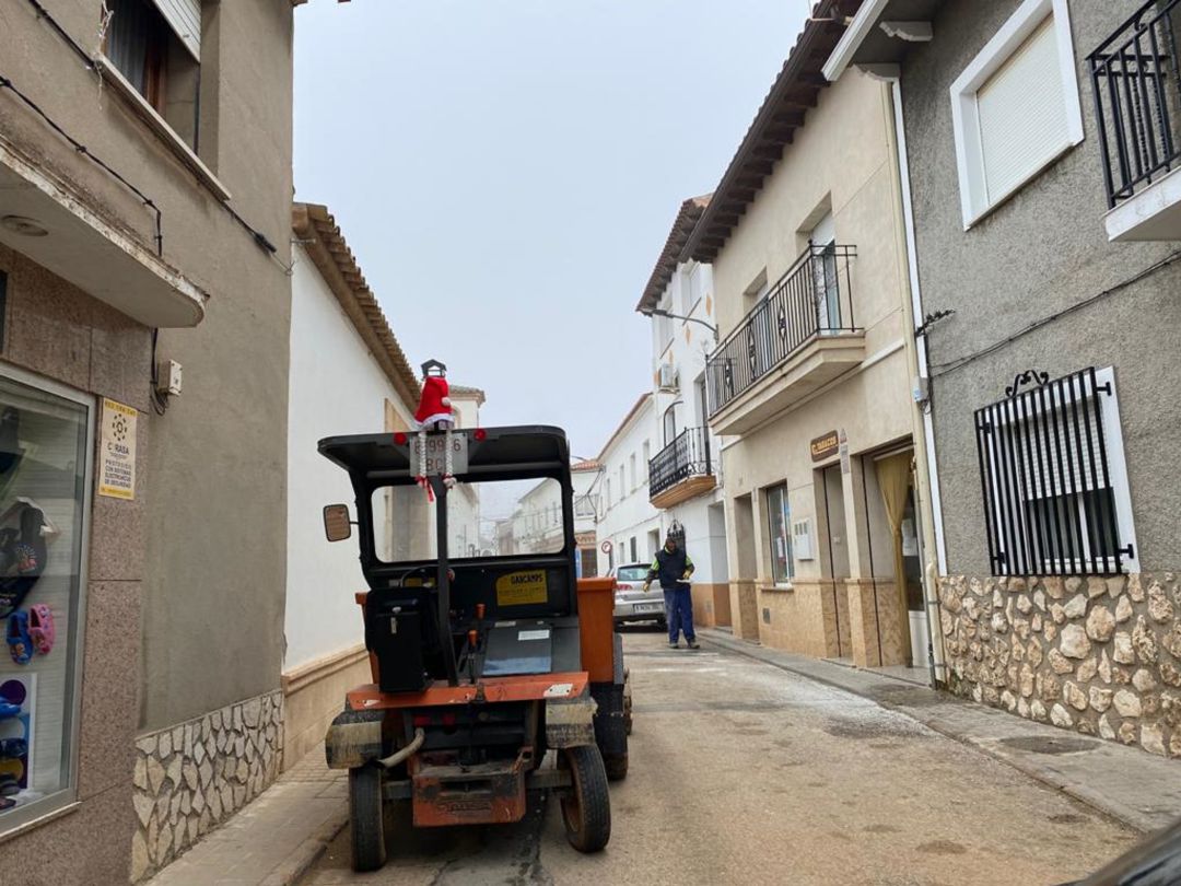 La maquinaria está preparada pro si tuviera que intervenir en Mota La maquinaria está preparada pro si tuviera que intervenir en Mota