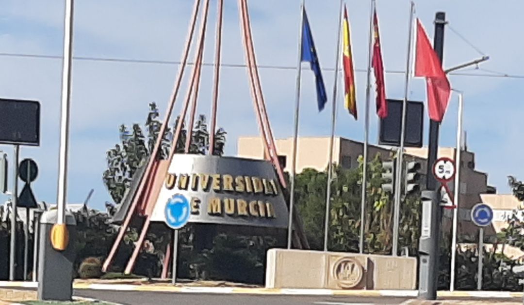 Entrada al Campus de Espinardo Entrada al Campus de Espinardo