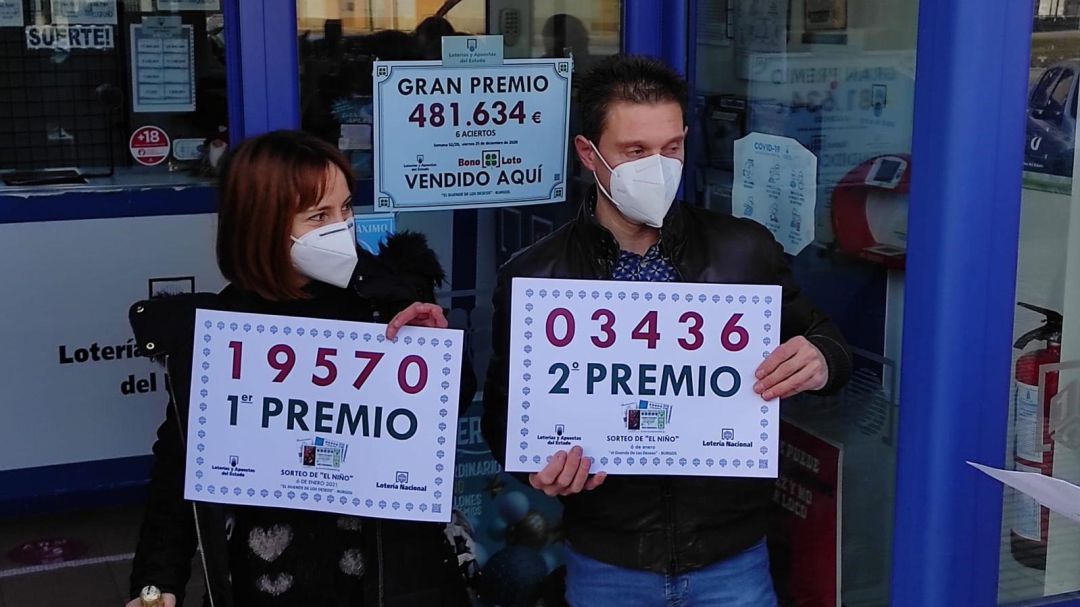 El número 19570, agraciado con el premio 'Gordo' del Sorteo Extraordinario de Lotería Nacional, conocido como 'El Niño', dotado con 2.000.000 de euros por serie, ha sido vendido, en parte, en las provincias de León, Burgos, Soria y Zamora. El número 19570, agraciado con el premio 'Gordo' del Sorteo Extraordinario de Lotería Nacional, conocido como 'El Niño', dotado con 2.000.000 de euros por serie, ha sido vendido, en parte, en las provincias de León, Burgos, Soria y Zamora.