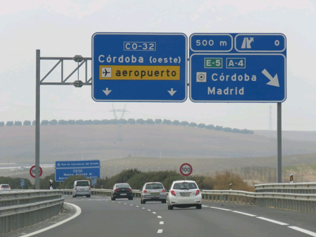 Panorámica de los accesos a Córdoba por la A-45 Córdoba-Málaga Panorámica de los accesos a Córdoba por la A-45 Córdoba-Málaga