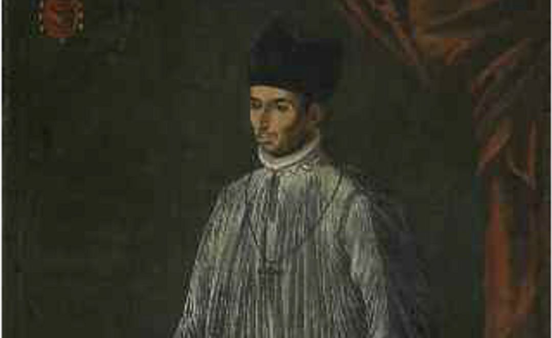 El obispo Diego Ramírez de Villaescusa en un retrato anónimo. El obispo Diego Ramírez de Villaescusa en un retrato anónimo.