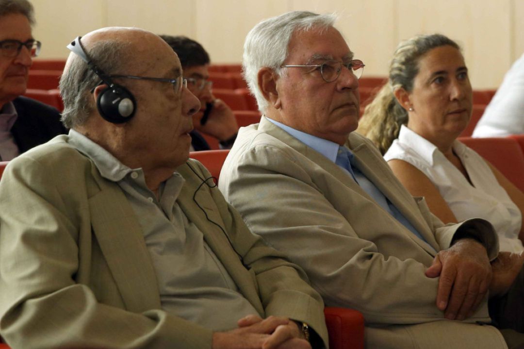 Fèlix Millet, Jordi Montull y Gemma Montull en la última sesión del juicio del caso Palau Fèlix Millet, Jordi Montull y Gemma Montull en la última sesión del juicio del caso Palau