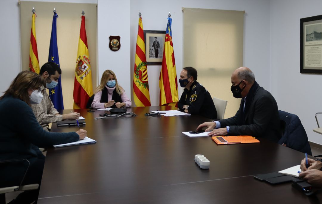 Imagen de la reunión de coordinación Imagen de la reunión de coordinación
