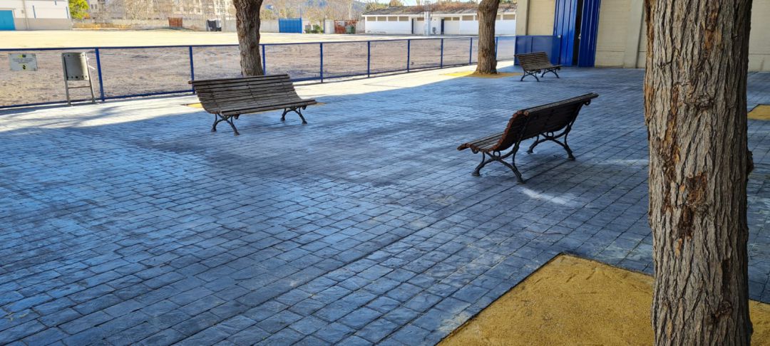 Reforma accesos al polideportivo de Elda Reforma accesos al polideportivo de Elda