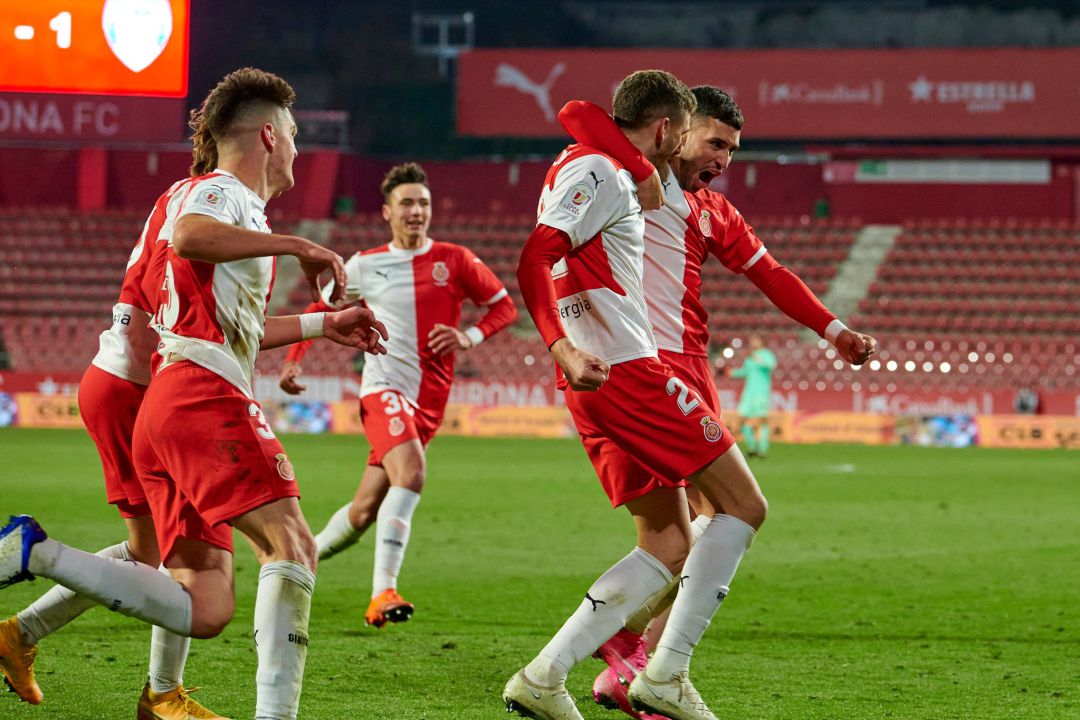 Aquest gol de Bueno dóna al Girona l'opció de disputar els setzens de final de la Copa. Aquest gol de Bueno dóna al Girona l'opció de disputar els setzens de final de la Copa.