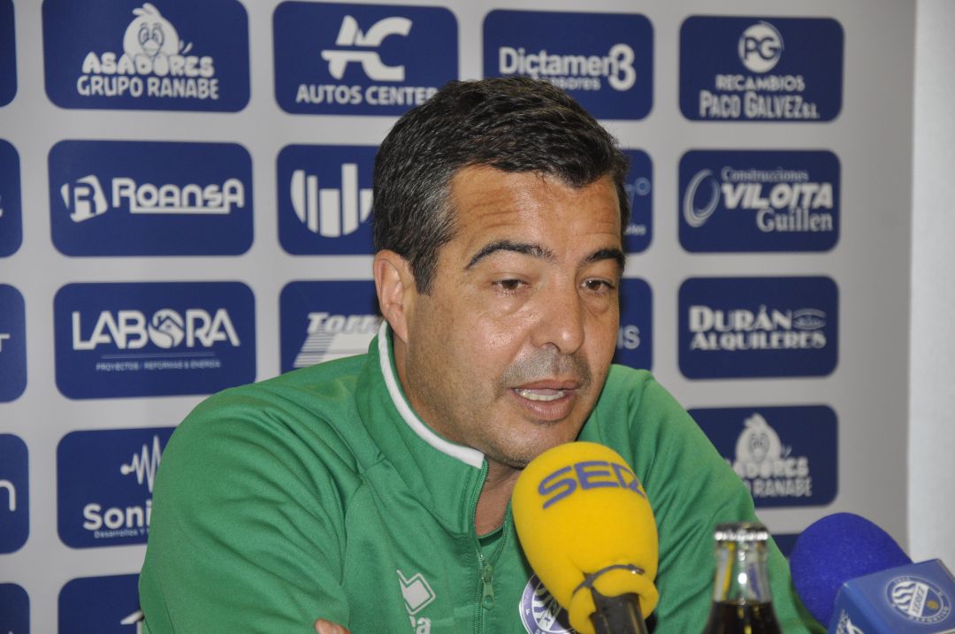 José Pérez Herrera durante la rueda de prensa del viernes José Pérez Herrera durante la rueda de prensa del viernes
