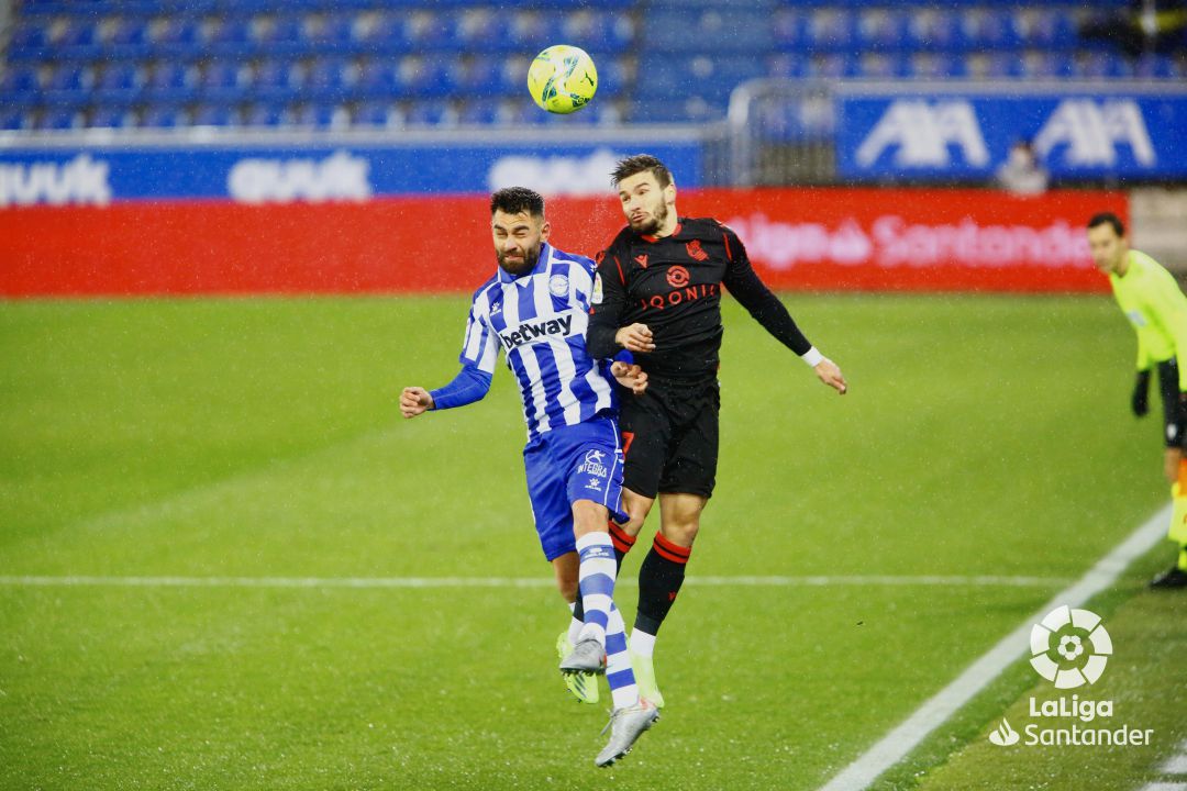 El almeriense Rubén Duarte se ha consolidado en el Alavés. El almeriense Rubén Duarte se ha consolidado en el Alavés.
